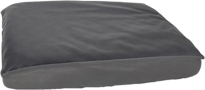 Grey Waterproof Dog Bed Slip Cover Dog Bed Liner Elastic 42 x 30 Inch