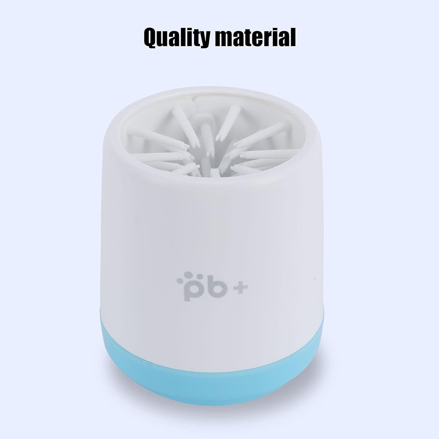 Pet Dog Paw Cleaner Cup, Pet Foot Cleaner Paw Cleaner Cup Easy to Use, Portable Dirt Removal Cleaning Dog Foot Washer Accessory for Dog Cat (Blue)