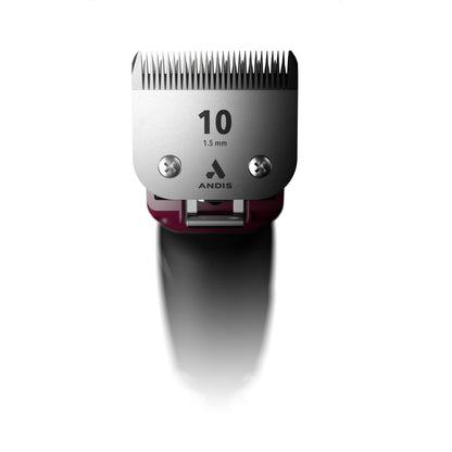 Andis 68520 Excel Professional 5-Speed Detachable Blade Clipper Kit - Animal/Dog Grooming, Rotary Motor, Soft-Grip Anti-Slip Housing, 14-Inch Cord, for All Coats & Breeds, SMC, Blue