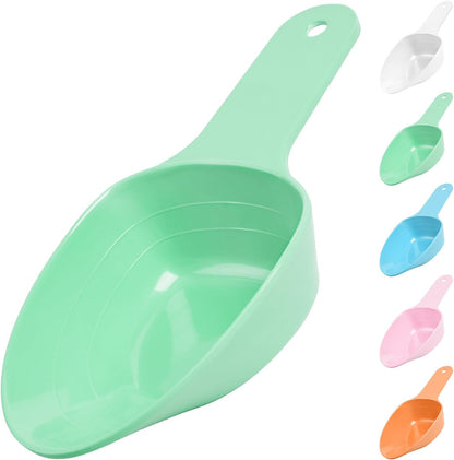 Dog Food Scoop-Melamine Pet Food Measuring Cup - 1 Cup 1/2 Cup 1/4 Cup Dog Cat Bird and Rabbit Food Feeding Scoop Dishwasher Safe - Pink