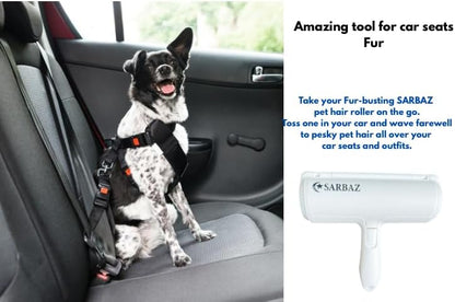 Sarbaz Pet Hair Remover, Cat and Dog Hair Remove for Furniture, Carpet, Couch,Clothing and Beding, Multi Surface Fur Remover Tool, Portable