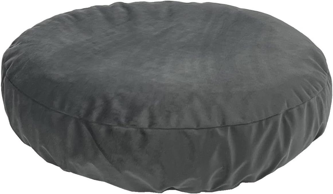 Waterproof Dog Bed Cover Replacement Round 42 Inch Grey