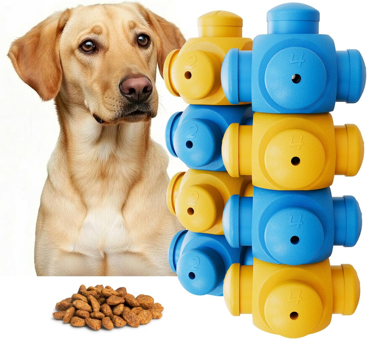 Dog Puzzle Toys for Smart Dogs, Interactive, Treat Puzzle, Enrichment