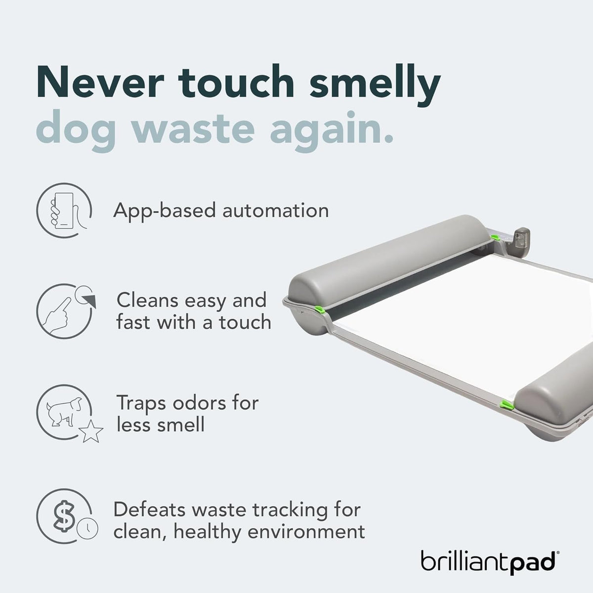 Automatic Self-Cleaning Indoor Dog Potty, Basic (1 Roll)