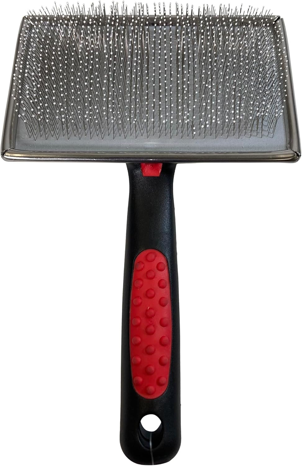Paw Brothers Soft Flat Slicker Brush for Dogs, Grooming Brush Small and Medium Dogs, Coated Tips, Gentle on Skin, Maximum Coverage, Medium