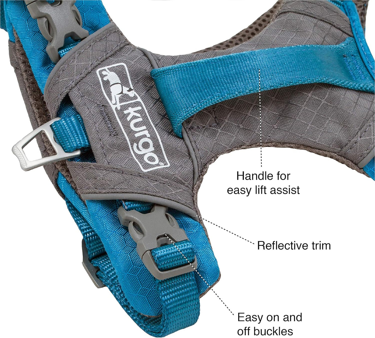 Journey Air Dog Harness, Black, Medium