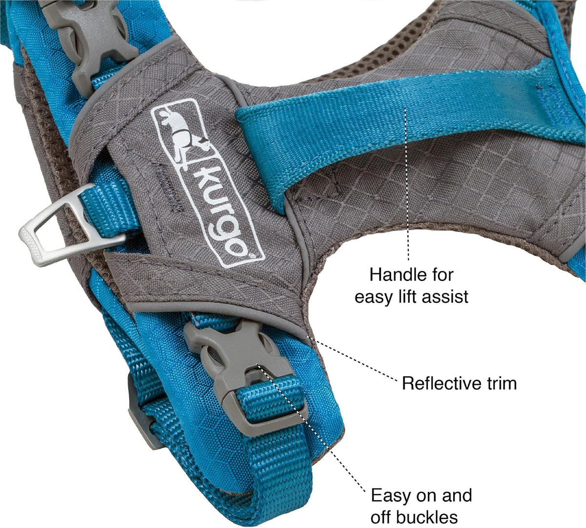 Journey Air Dog Harness, Black, Medium
