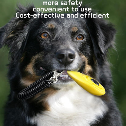 9 Pieces Dog Training Clicker with Wrist Strap Pet Behavioral Training Clicker for Dogs Cats Birds Horses(Water Drop Style,Multicolor)