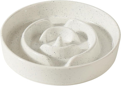 Raised Slow Feeder Dog Bowls, Elevated Dog Bowls Slow Feeder Set