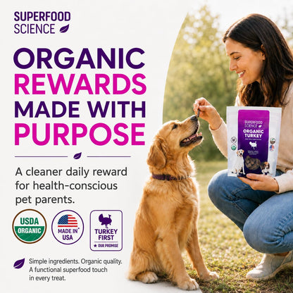 Hypoallergenic Healthy Dog Treats: Plant-Based Vegetarian Dog Snacks w/ Kelp, Sweet Potato, Chia, Flaxseed, Coconut Oil for Skin & Coat, Grain & Gluten-Free Vegan Protein Dog Treats Training, 5 oz