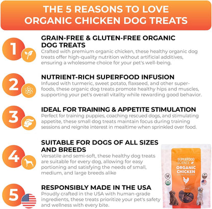 Hypoallergenic Healthy Dog Treats: Plant-Based Vegetarian Dog Snacks w/ Kelp, Sweet Potato, Chia, Flaxseed, Coconut Oil for Skin & Coat, Grain & Gluten-Free Vegan Protein Dog Treats Training, 5 oz