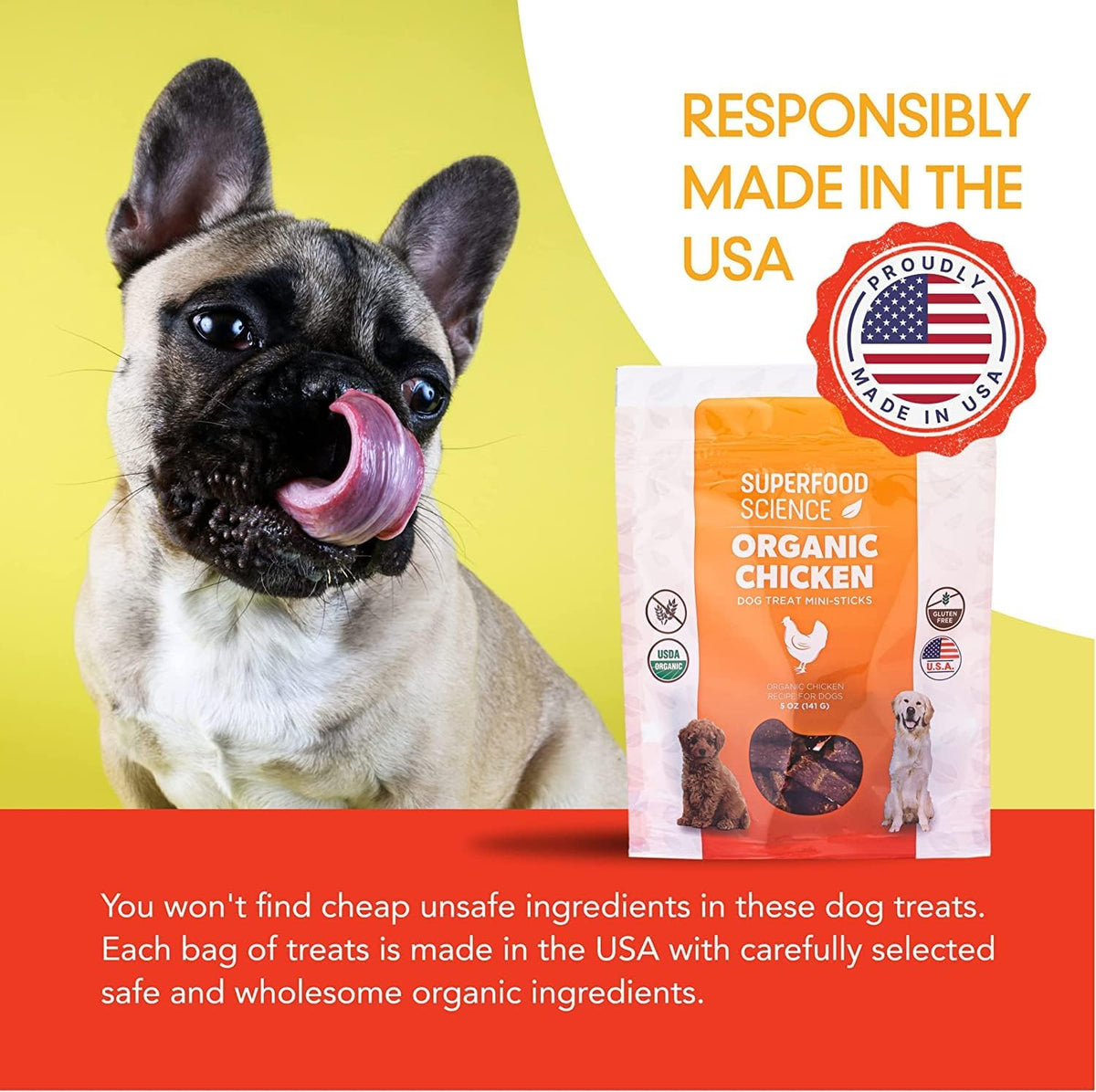 Hypoallergenic Healthy Dog Treats: Plant-Based Vegetarian Dog Snacks w/ Kelp, Sweet Potato, Chia, Flaxseed, Coconut Oil for Skin & Coat, Grain & Gluten-Free Vegan Protein Dog Treats Training, 5 oz