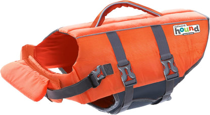 Granby Splash Dog Life Jacket, Life Vest, Orange, Large