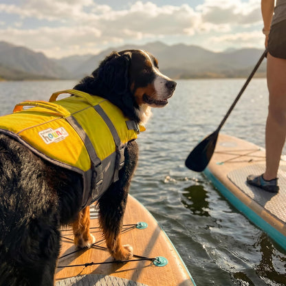 Granby Splash Dog Life Jacket, Life Vest, Orange, Large