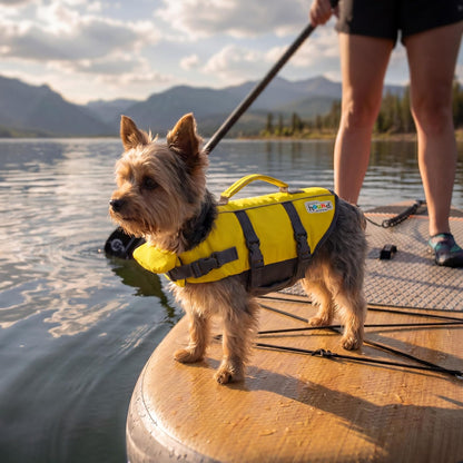 Granby Splash Dog Life Jacket, Life Vest, Orange, Large