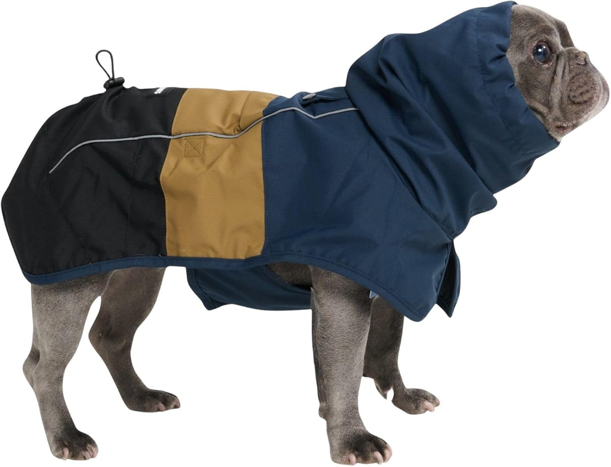 Dog Raincoat - Waterproof Rain Jacket w/Hood, Full Coverage