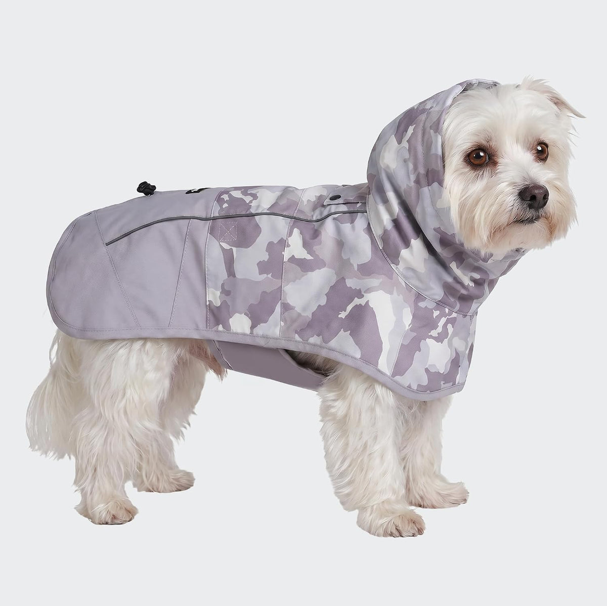 Dog Raincoat - Waterproof Rain Jacket w/Hood, Full Coverage