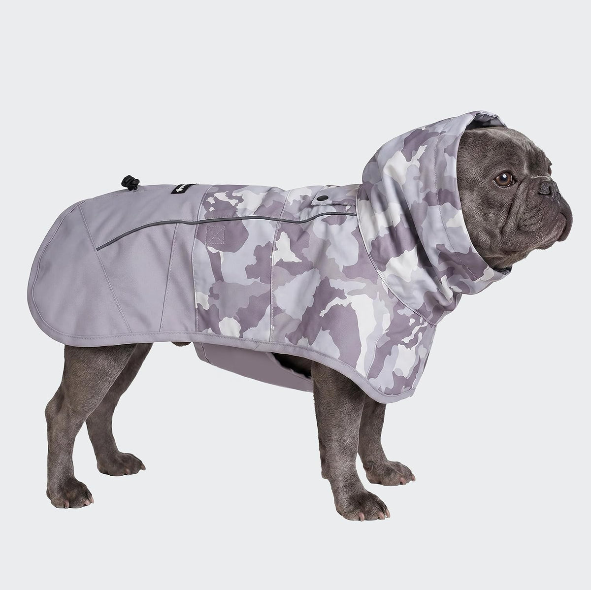 Dog Raincoat - Waterproof Rain Jacket w/Hood, Full Coverage