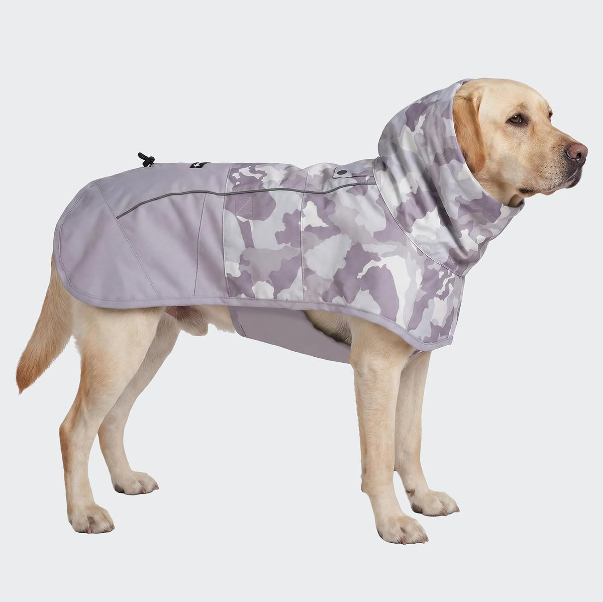 Dog Raincoat - Waterproof Rain Jacket w/Hood, Full Coverage