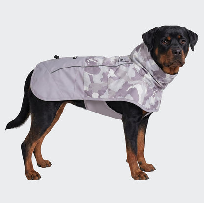 Dog Raincoat - Waterproof Rain Jacket w/Hood, Full Coverage