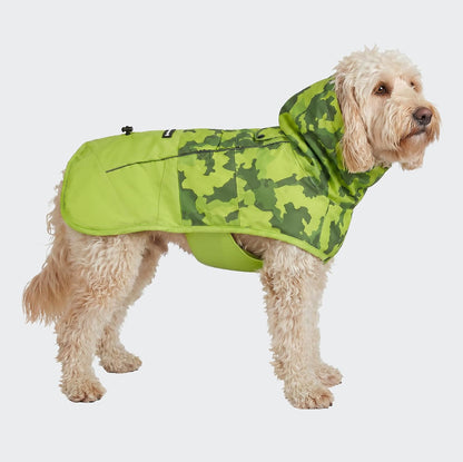 Dog Raincoat - Waterproof Rain Jacket w/Hood, Full Coverage
