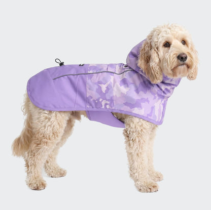 Dog Raincoat - Waterproof Rain Jacket w/Hood, Full Coverage