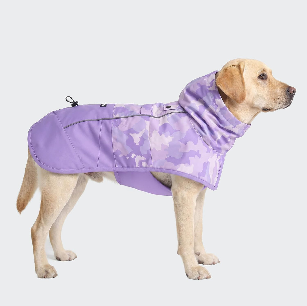 Dog Raincoat - Waterproof Rain Jacket w/Hood, Full Coverage