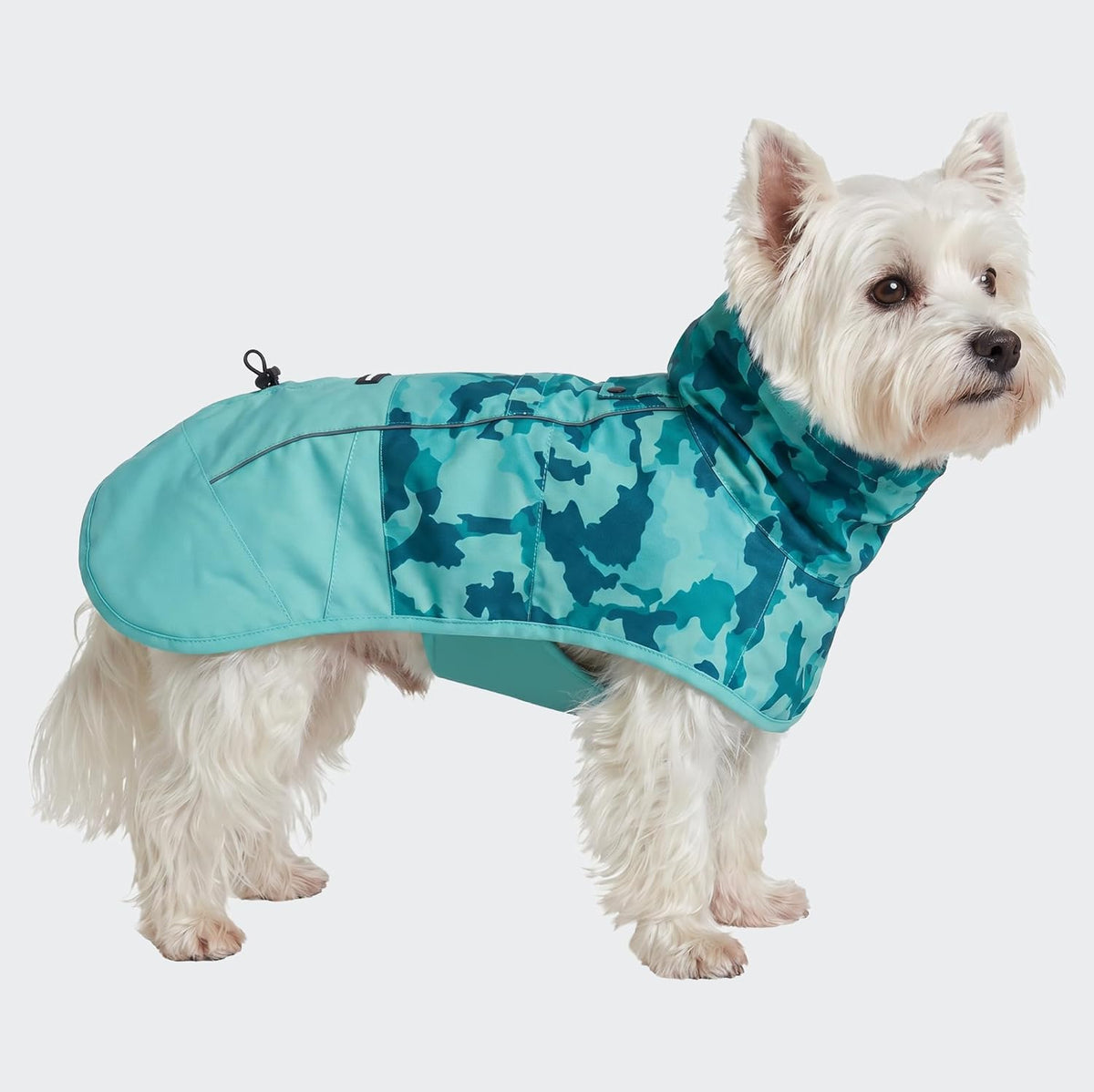 Dog Raincoat - Waterproof Rain Jacket w/Hood, Full Coverage
