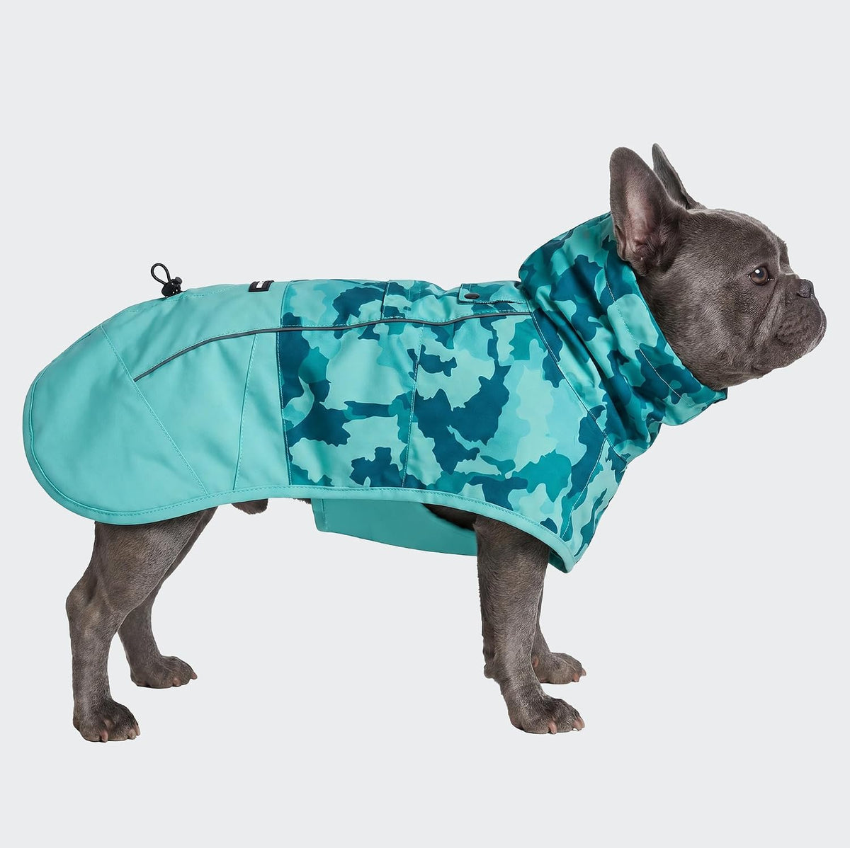 Dog Raincoat - Waterproof Rain Jacket w/Hood, Full Coverage