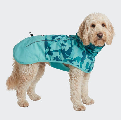 Dog Raincoat - Waterproof Rain Jacket w/Hood, Full Coverage