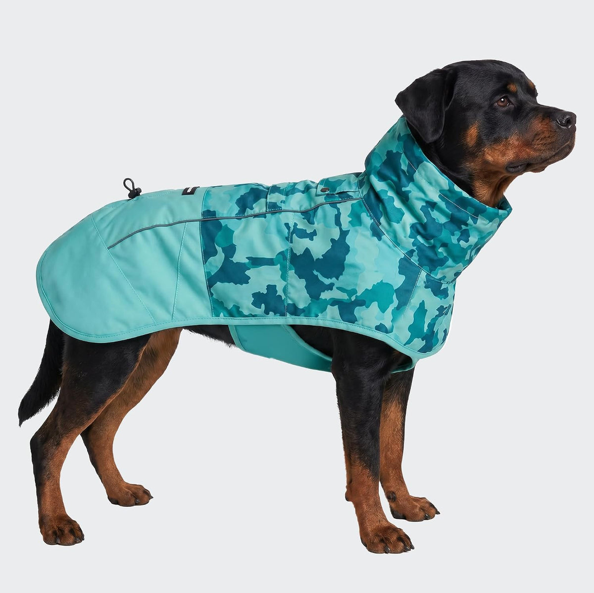 Dog Raincoat - Waterproof Rain Jacket w/Hood, Full Coverage