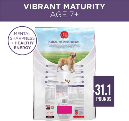 Plus Senior Dry Dog Food, Adult 7+, 8 lb Bag
