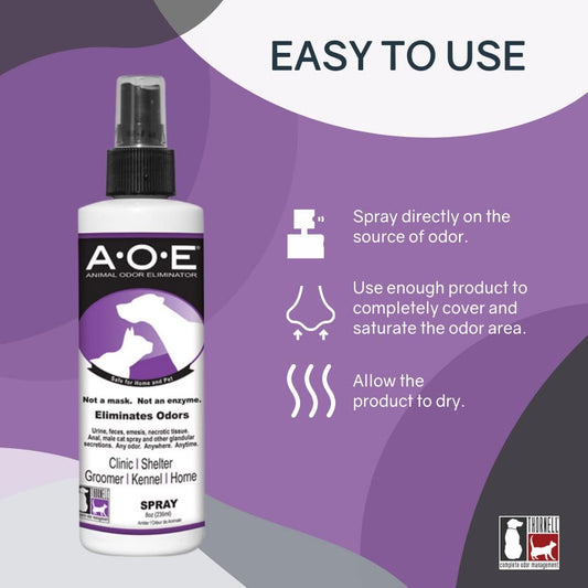 Animal Odor Eliminator Spray, 8 oz