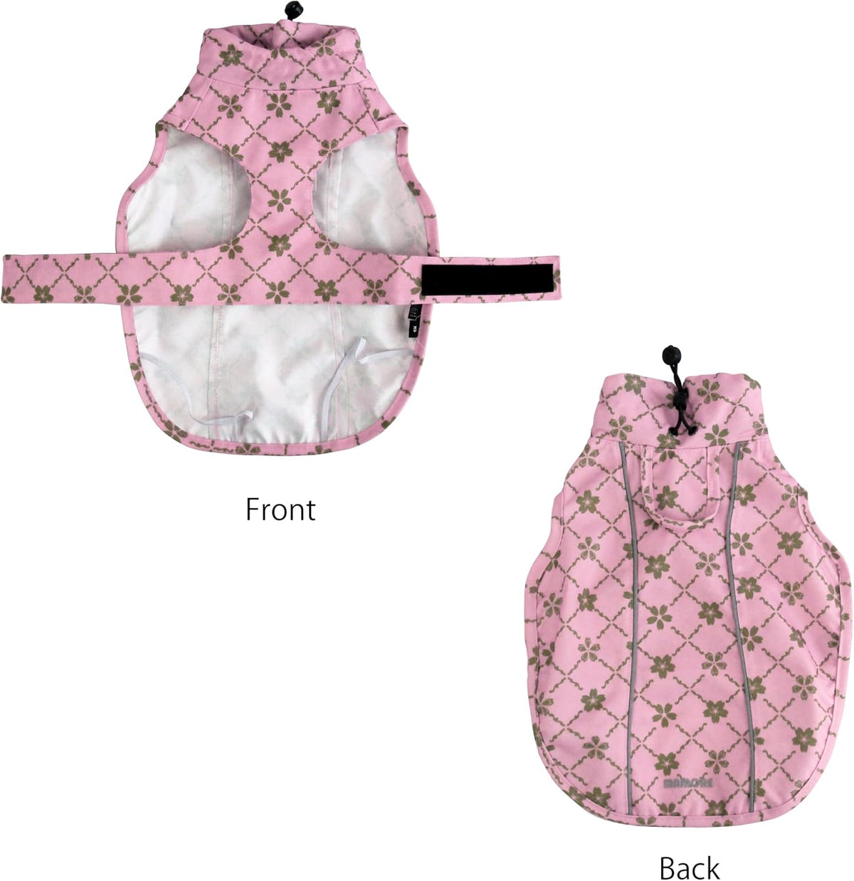 Adjustable Waterproof Dog Raincoat for Dogs,Lightweight Pet Rain Jacket Puppy Clothes with Reflective Strip for Small Medium Large Dogs (Blue, X-Large)