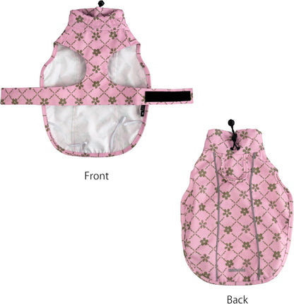 Adjustable Waterproof Dog Raincoat for Dogs,Lightweight Pet Rain Jacket Puppy Clothes with Reflective Strip for Small Medium Large Dogs (Blue, X-Large)