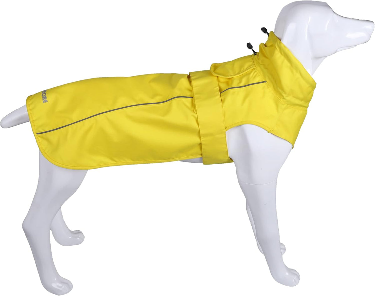 Adjustable Waterproof Dog Raincoat for Dogs,Lightweight Pet Rain Jacket Puppy Clothes with Reflective Strip for Small Medium Large Dogs (Blue, X-Large)
