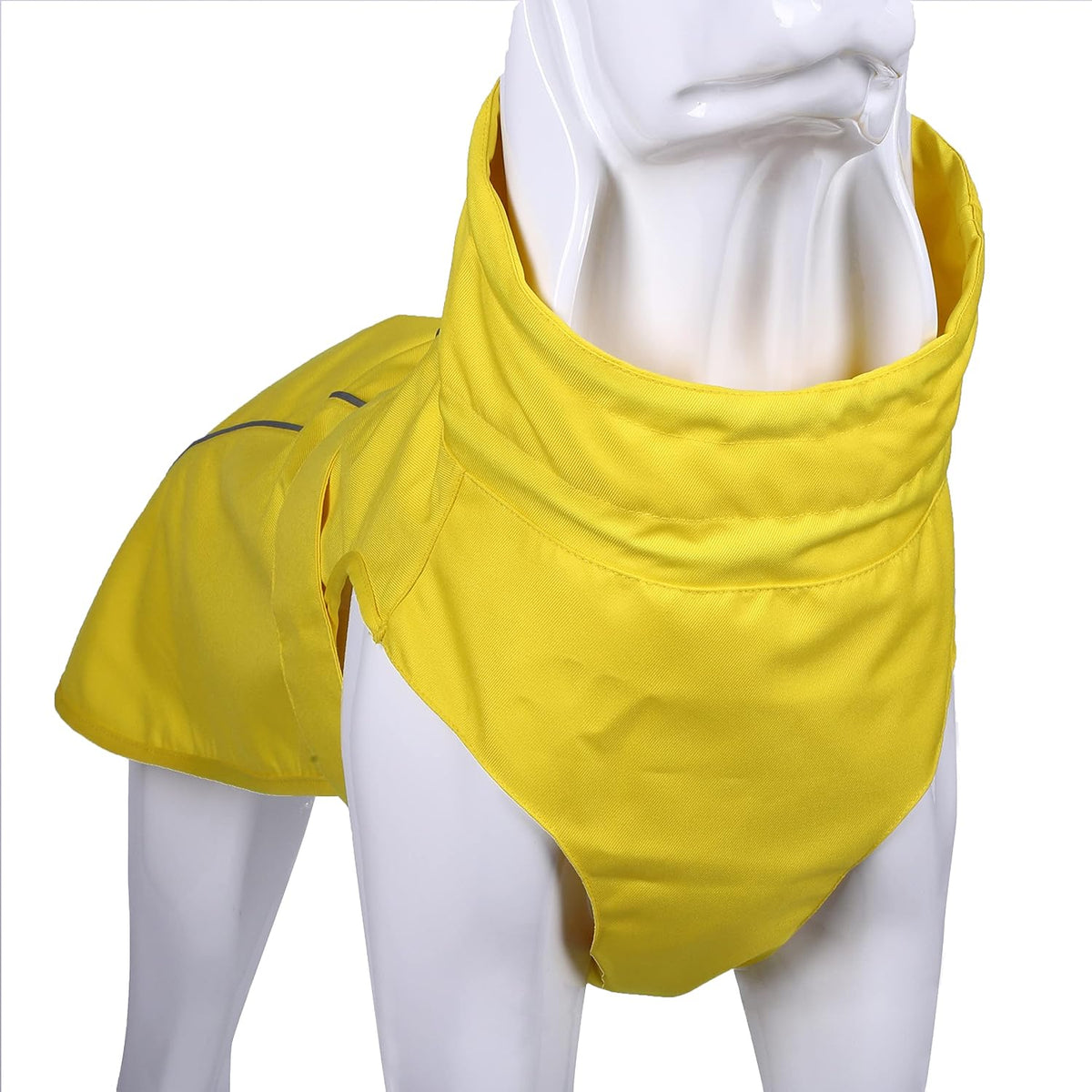 Adjustable Waterproof Dog Raincoat for Dogs,Lightweight Pet Rain Jacket Puppy Clothes with Reflective Strip for Small Medium Large Dogs (Blue, X-Large)