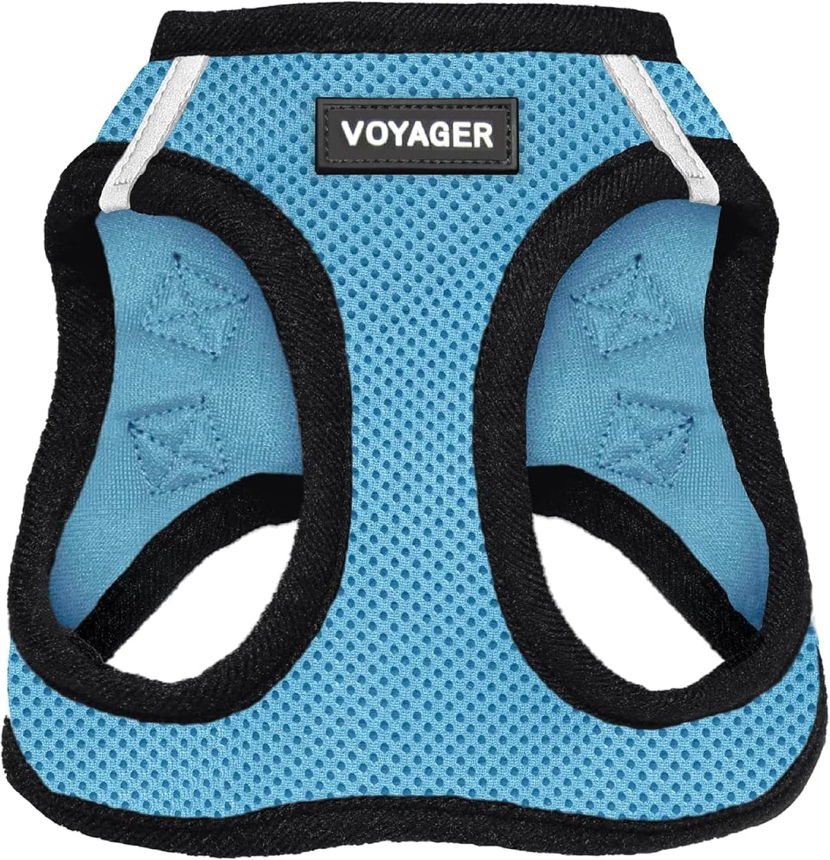 Voyager Step-in Air Dog Vest Harness - Moss Green, Medium | 16 - 18" in Chest, Reflective Bands, All Weather Breathable Air Mesh, Cats Compatible, Lightweight, Fast Drying - Colors A