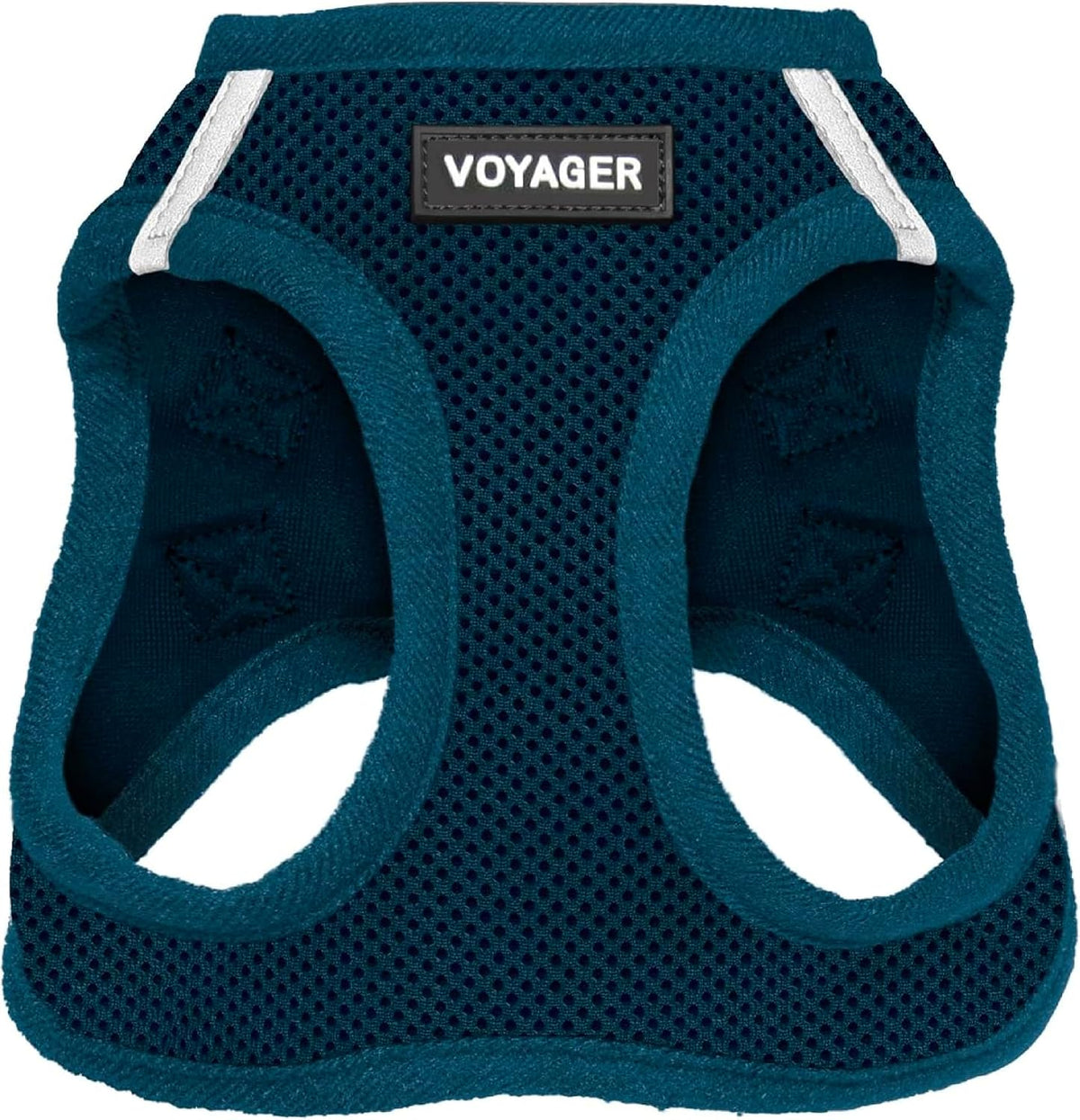 Voyager Step-in Air Dog Vest Harness - Moss Green, Medium | 16 - 18" in Chest, Reflective Bands, All Weather Breathable Air Mesh, Cats Compatible, Lightweight, Fast Drying - Colors A