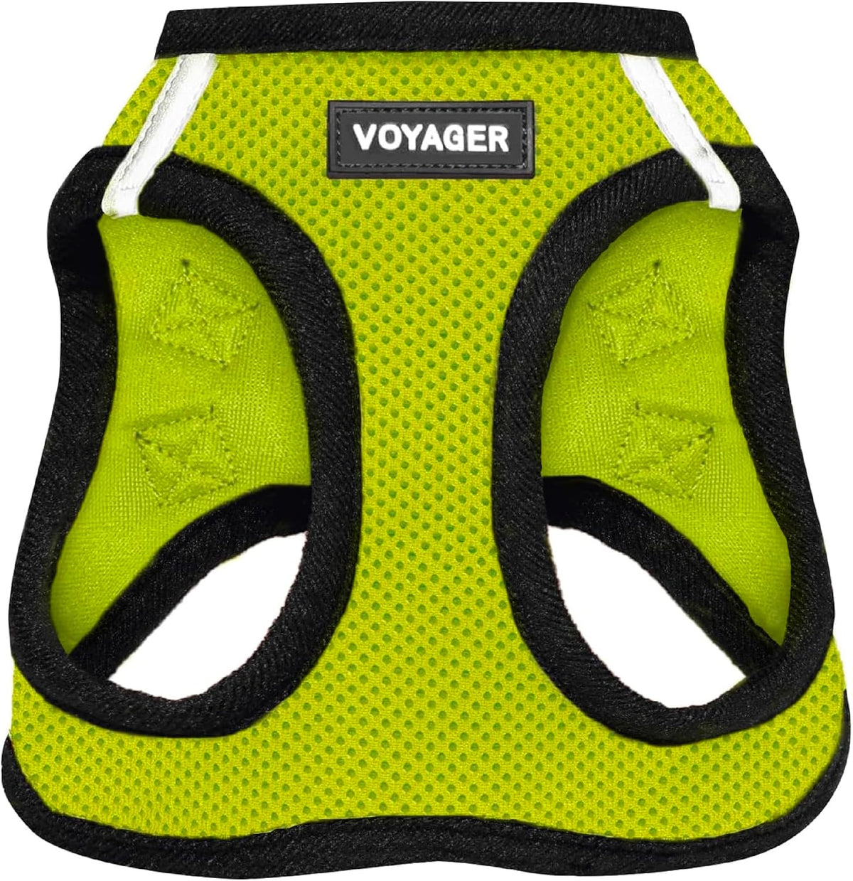 Voyager Step-in Air Dog Vest Harness - Moss Green, Medium | 16 - 18" in Chest, Reflective Bands, All Weather Breathable Air Mesh, Cats Compatible, Lightweight, Fast Drying - Colors A