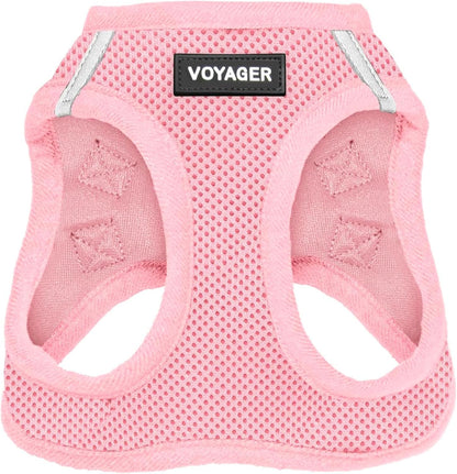 Voyager Step-in Air Dog Vest Harness - Moss Green, Medium | 16 - 18" in Chest, Reflective Bands, All Weather Breathable Air Mesh, Cats Compatible, Lightweight, Fast Drying - Colors A