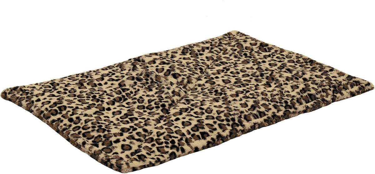 ThermaNAP Self Warming Cat Mat, Dog Bed for Crates with Self-Warming Technology for Cozy Rest, Fully Machine Washable, Small, Plush Faux Fur, Gray