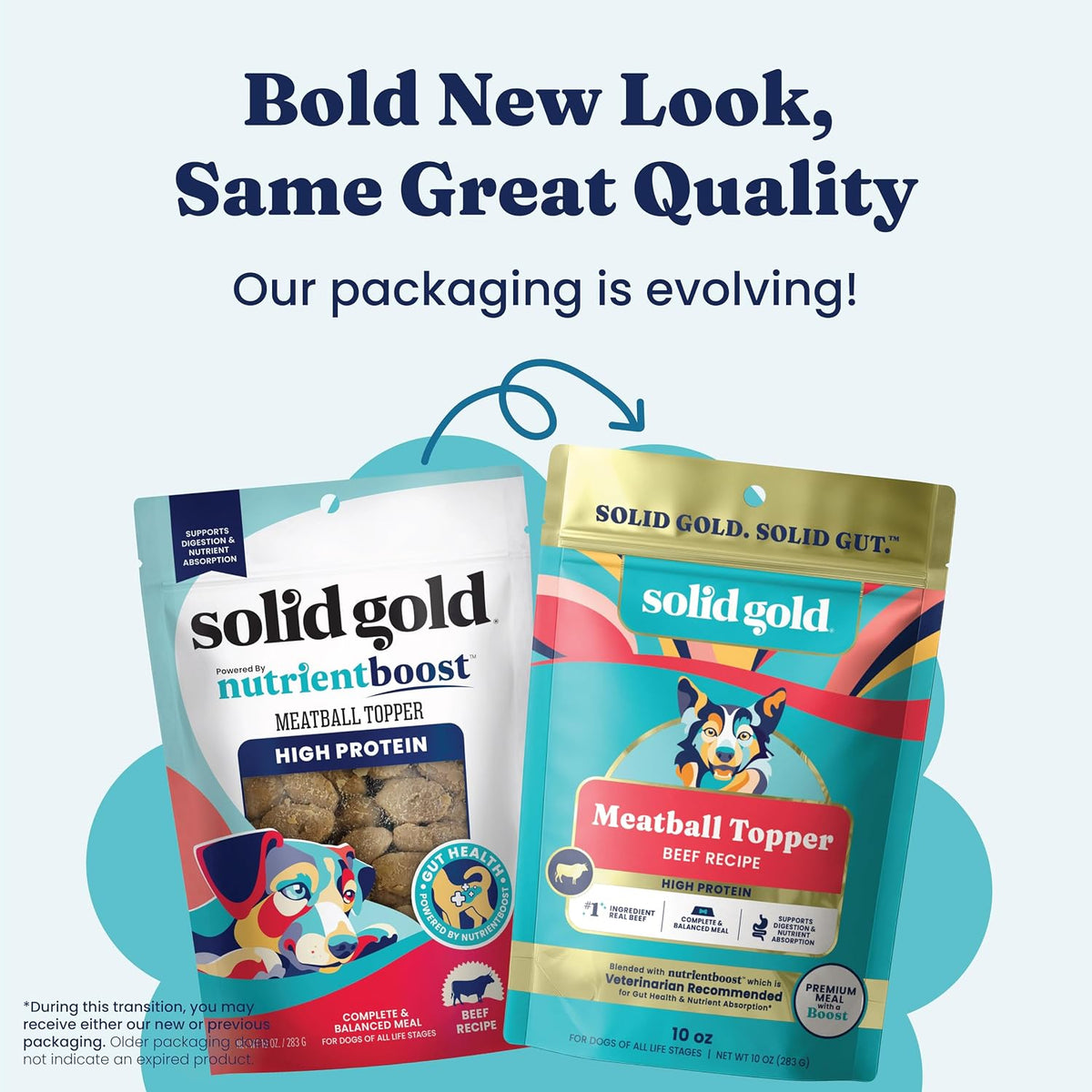Solid Gold Air Dried Dog Food Topper & Treats for Picky Eaters, Beef, 1lb