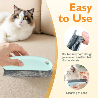 Pet Hair Removal Tool 3 Pack Dog Cat Hair Remover Carpet Scraper Rake Fur Removal Brush Lint Remover Shaver for Car Furniture Couch