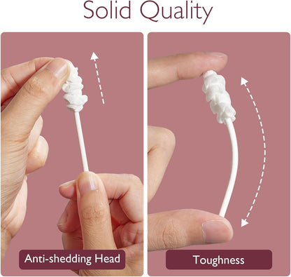 Momcozy Silicone Finger Toothbrush for Baby, Baby Finger Toothbrush for Training Teething, Infant Oral Cleaner, 2 Pcs Silicone Toothbrush