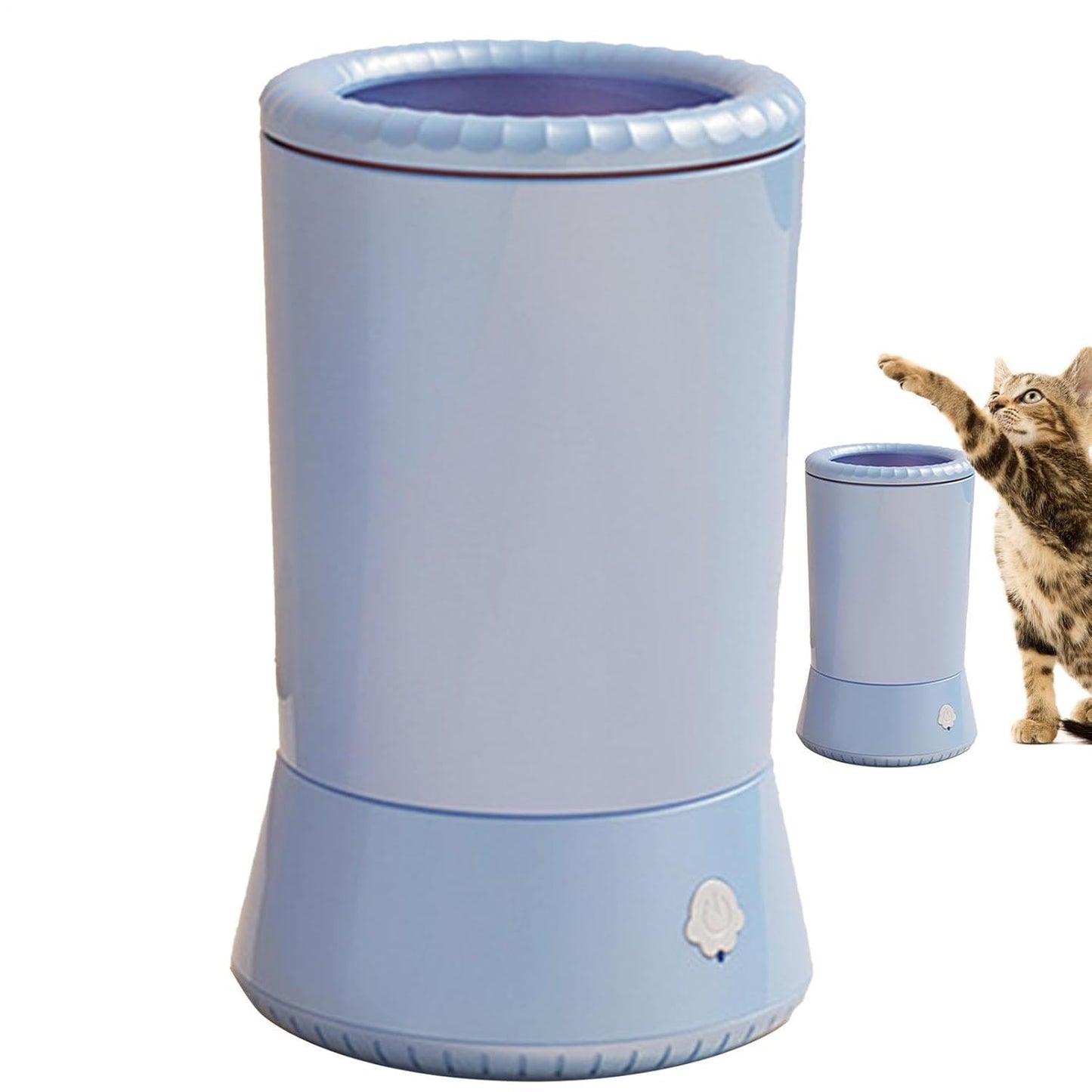 Electric Dog Paw Washer - Portable Pet Foot Cleaner Cup, Easy-to-Use Dog Paw Cleaning Machine | Comfortable Foot Washing Cup, Dog Foot Washing Cup for Dogs & Cats, Pet Paw Washer for Hygiene