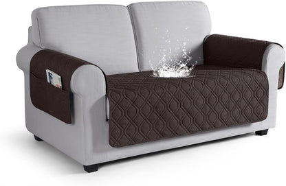 VANSOFY Couch Cover, Waterproof Sofa Covers Washable Slipcover Furniture Protector Couch Seat Covers Non-Slip Couch Cover for Dogs, Pets(Sofa, Dark Gray)