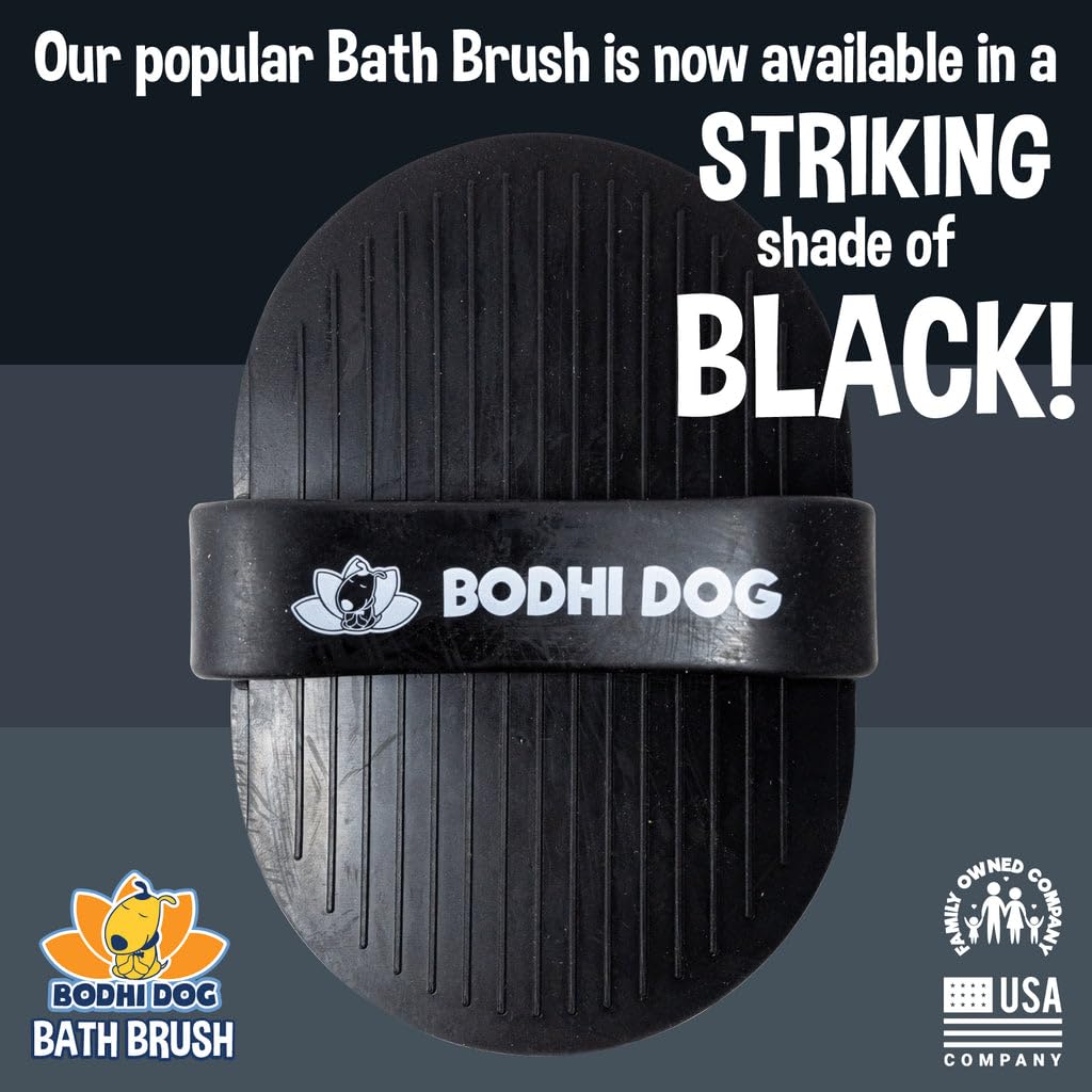 Bodhi Dog Shampoo Brush - Pet Grooming & Bath Supplies for Dogs and Cats - Bath Brush for Long & Short Hair - Premium Scrubber for Shower, Bathing & Massage (One Pack, Blue)