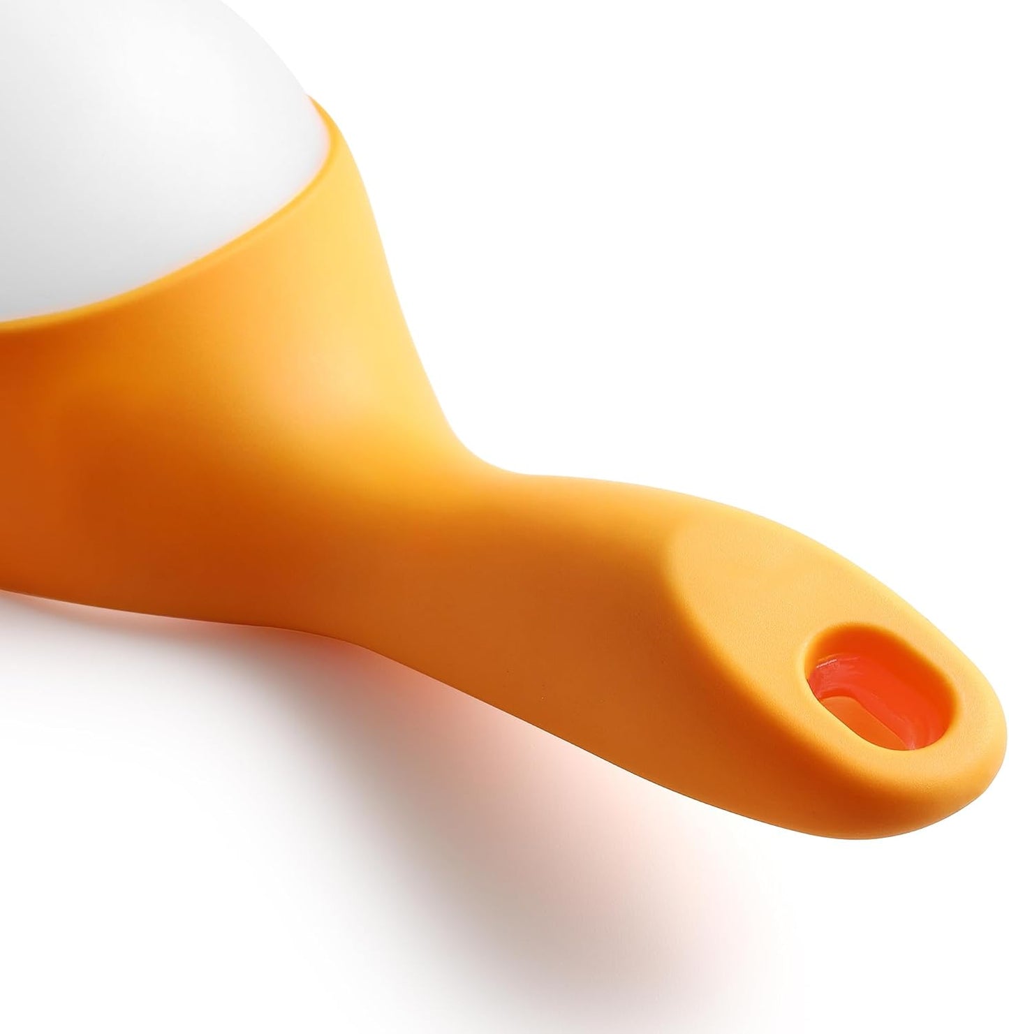Spring Chef Dog Food Scoop, Contoured Translucent Flexi-Plastic Pet Food Scooper with Soft Grip Handle, Kitchen Magnetic Ice Scoop for Freezer, Ice Machine, Popcorn, Flour, Coffee Bean - Mint