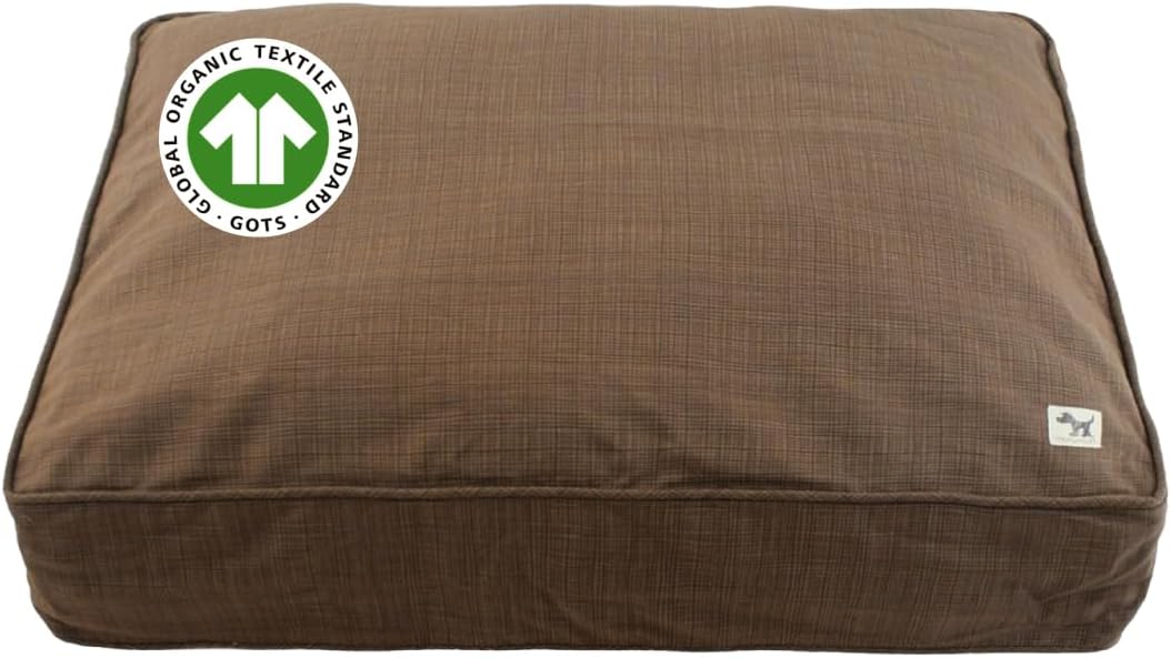 Molly Mutt Medium to Large Dog Bed Cover- Forever Young Print - Measures 27”X36”X5’’ - 100% Cotton - Durable - Breathable - Sustainable - Machine Washable Dog Bed Cover (Dd82b)